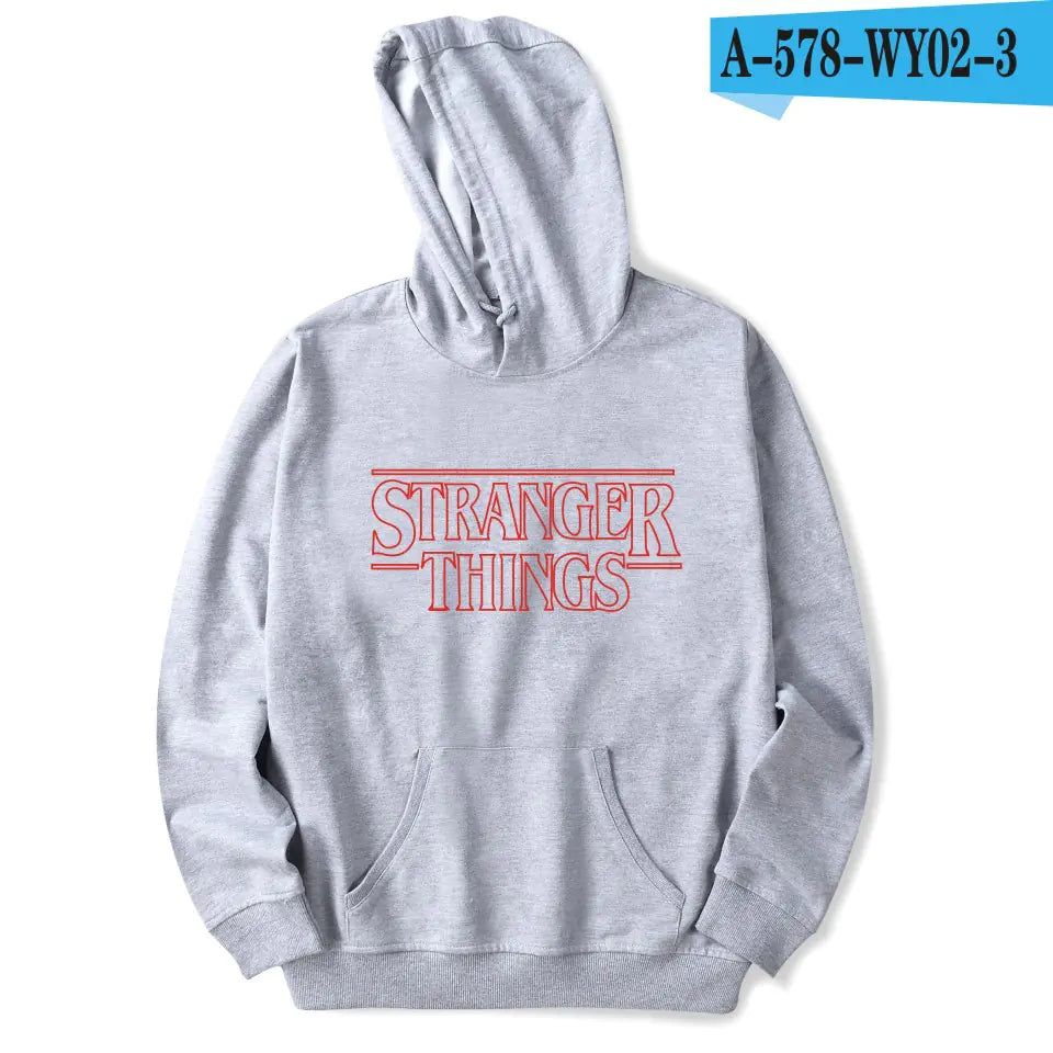 Stranger Things Men's Hoodie Sweatshirt Casual Jacket